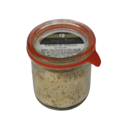 Rillettes de Julienne à l'Aneth - 90g